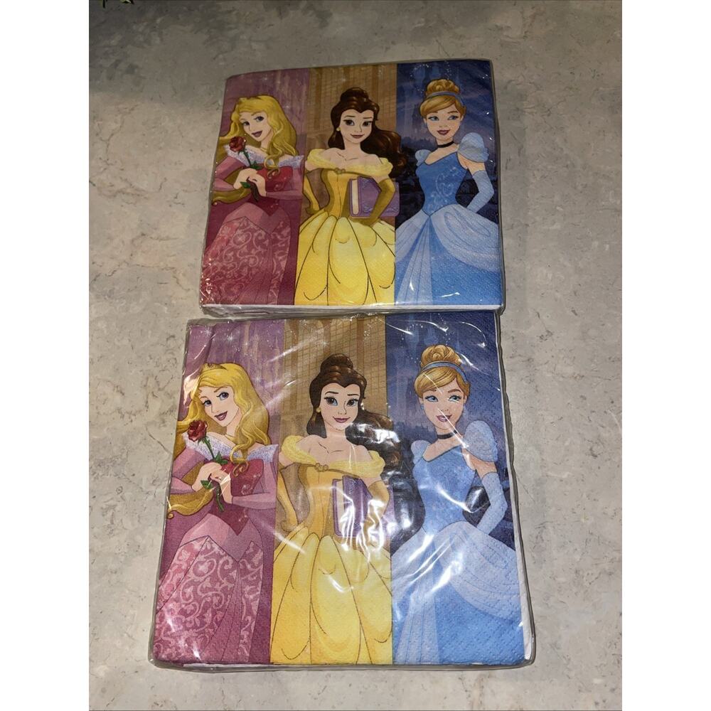 Disney Princess Birthday Party "Princess Dream Big" Luncheon Napkins Two-16 ct.